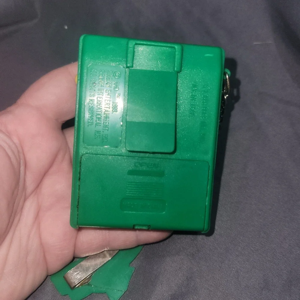 Mighty Morphin Power Rangers Green Ranger Beeper Toy 1993 Vintage RARE